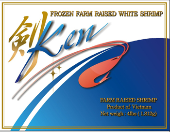 Ken Frozen Farm Raised White Shrimp